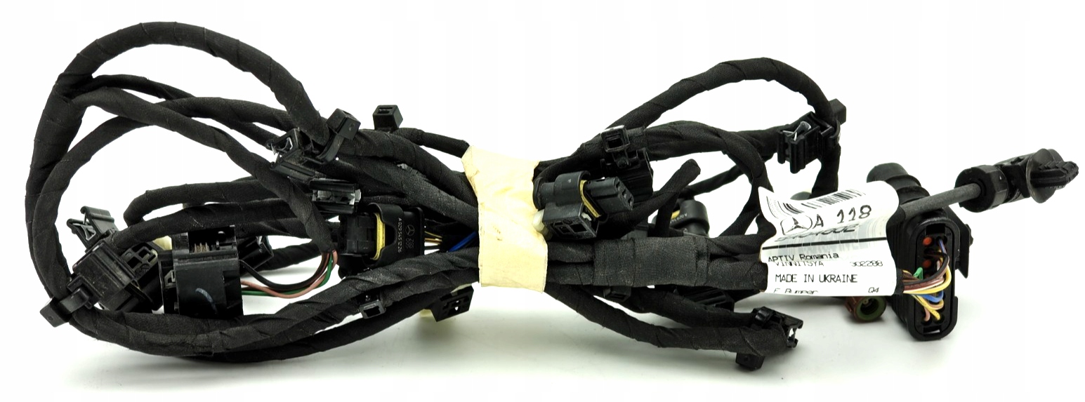 A1185404802 wiązka Kabel Czujników parkowania PDC przód Mercedes CLA W118 C118 X118