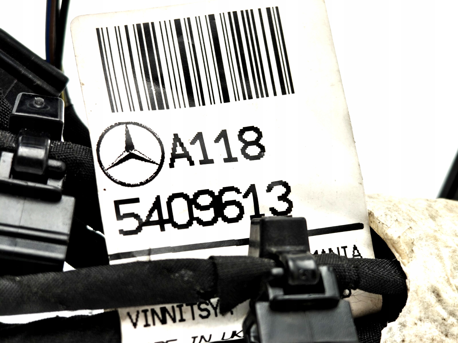 A1185409613 wiązka Kabel Czujników parkowania PDC przód Mercedes CLA W118 C118 X118 - obrazek 4