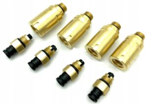 4x Zawór Zaworek zawieszenia VW Touareg Audi Q7 Porsche Cayenne przód TYŁ