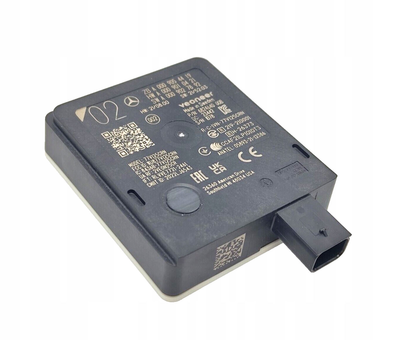 Czujnik Radarowy Martwego Pola Mercedes A0009054419 A0009058317 A0009001049
