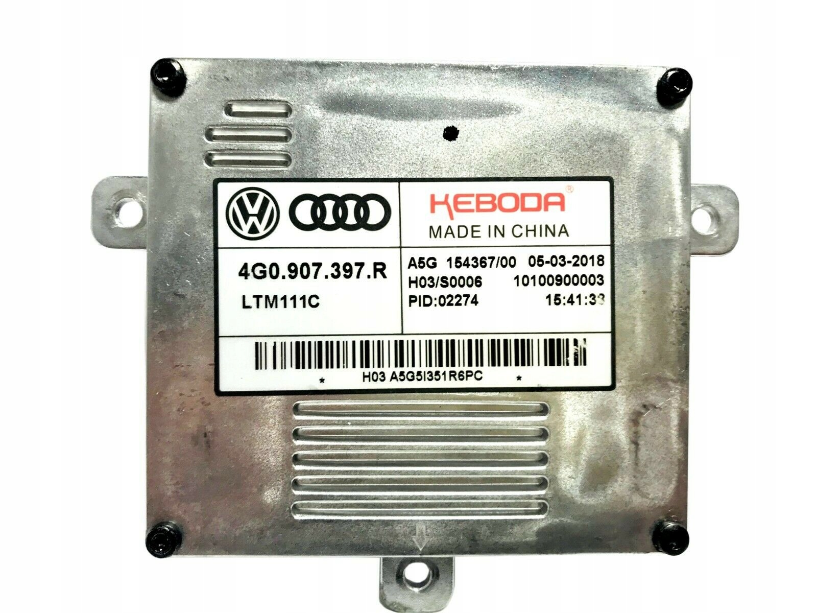 Moduł LED przetwornica Xenon VW Audi Skoda oryginalny nowy 4G0907397R