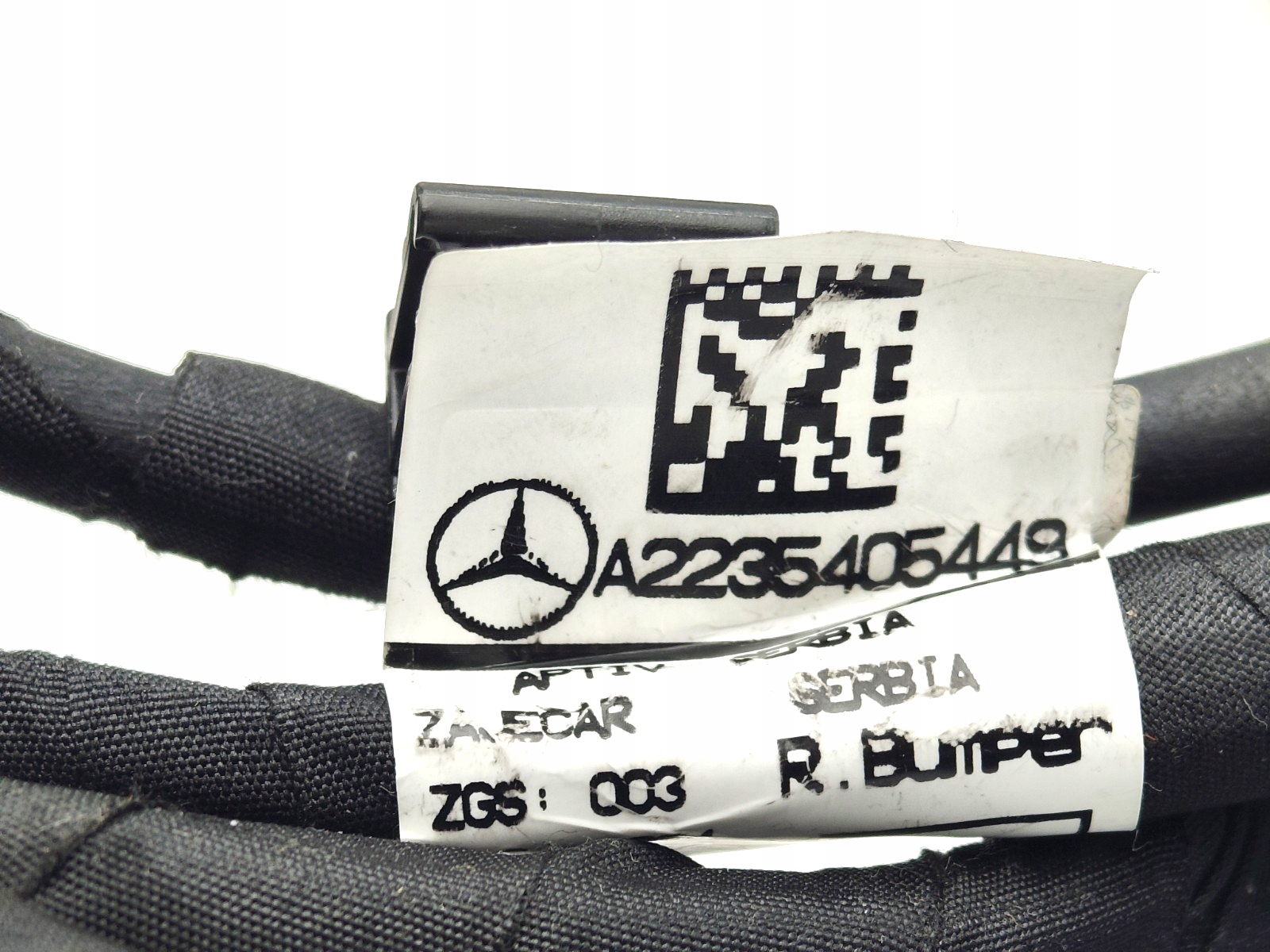 Wiązka Kabel PDC TYŁ tylna Mercedes S-Klasa W223 Z223 V223 A2235405449 - obrazek 2