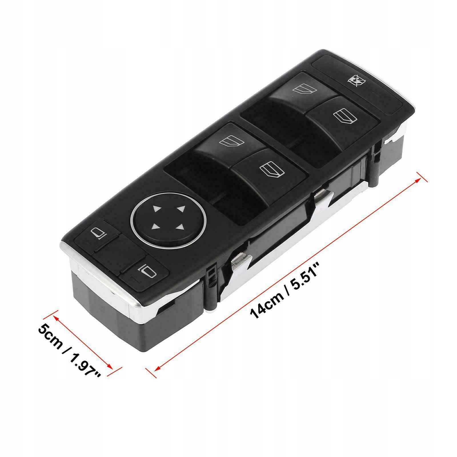 A1664300 Panel Przyciski Guziki Sterowania Szyb Mercedes CLA W117 C117 X117 nowe - obrazek 8