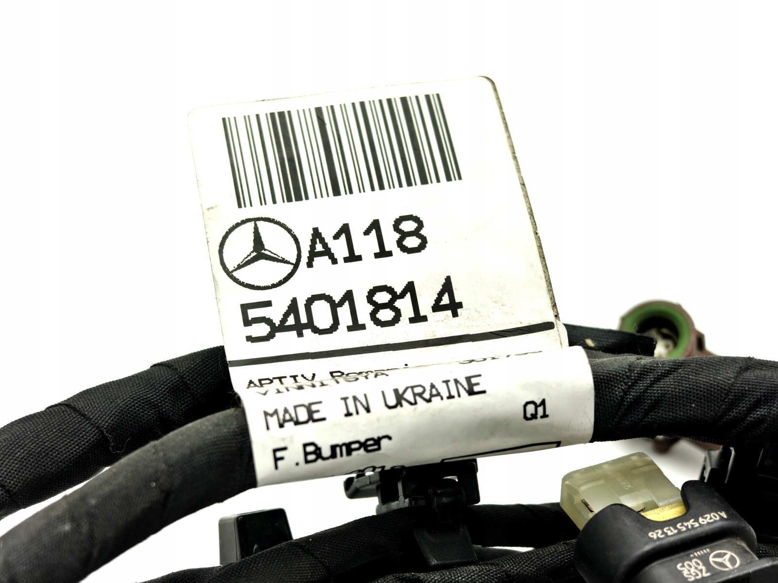 A1185401814 wiązka Kabel Czujników parkowania PDC przód Mercedes CLA 45 AMG C118 X118 - obrazek 5