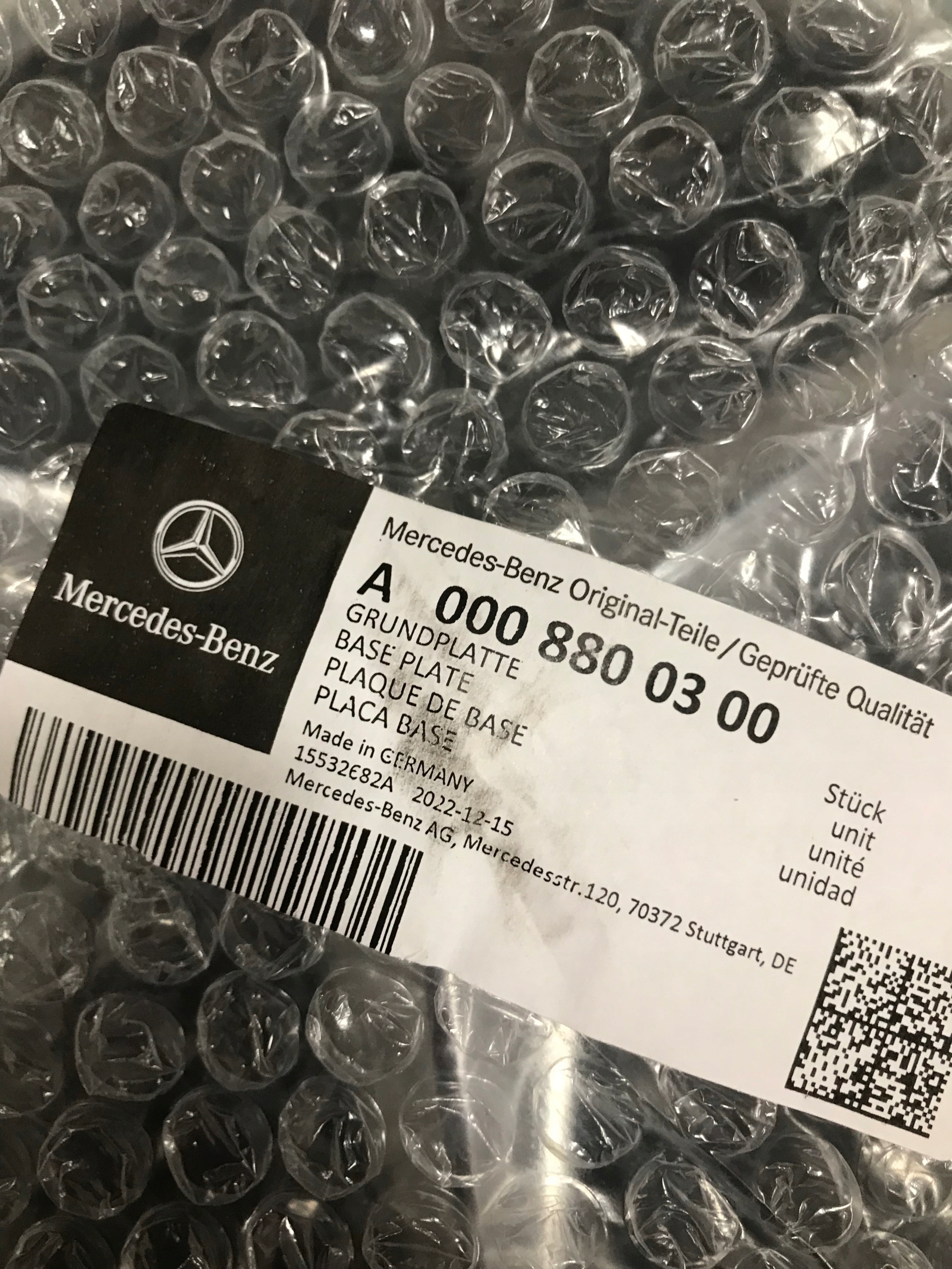 Gwiazda Logo Emblemat Mercedes GLC W253 C253 Vito V-Klasa W447 Lift EQC - obrazek 6