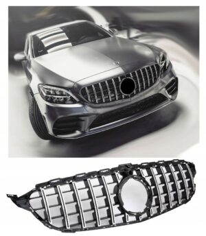 Atrapa Grill Mercedes C-Klasa C205 W205 Wszystkie Wersje kamera AMG