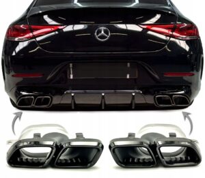 Końcówki Wydechu Tłumika Mercedes W205 S205 C205 A205 C63 AMG CLS C257 X257