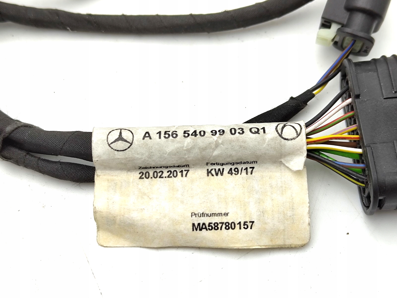 A.1565409903 WIĄZKA INSTALACJA KABEL PARKOWANIA PDC MERCEDES GLA X156 W156 LIFT AMG
