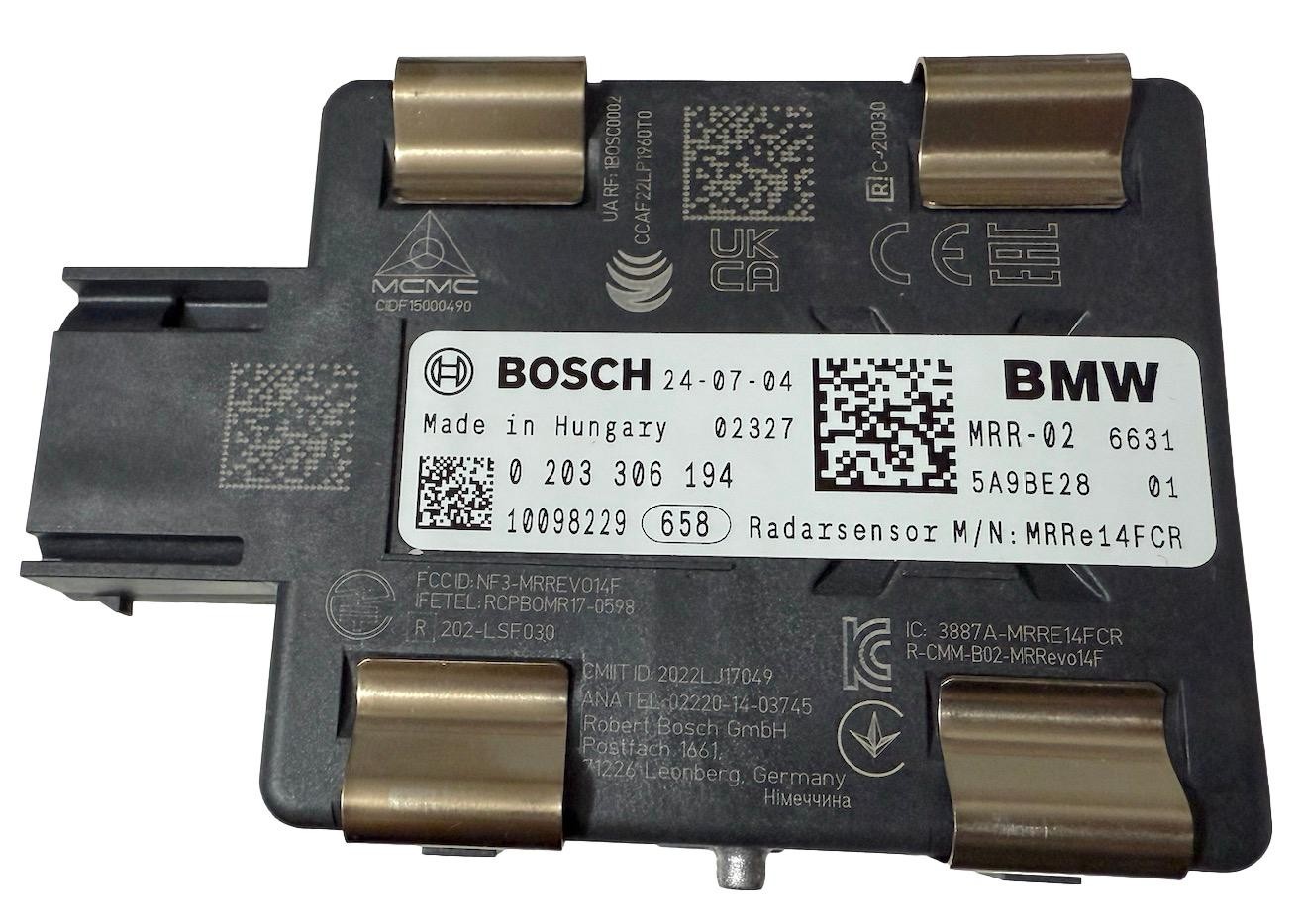 66315A9BE28 RADAR SENSOR ACC BMW 1 F40 2 F44 G42 M2 G87 3 G20 3 G20 G28 4 G22 G23 NOWY