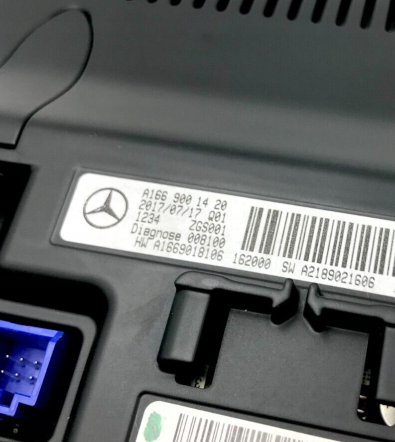 A.1669001420 MONITOR EKRAN MERCEDES A-KLASA W176 B W246 CLA W117 C117 GLA W156 X156 LIFT