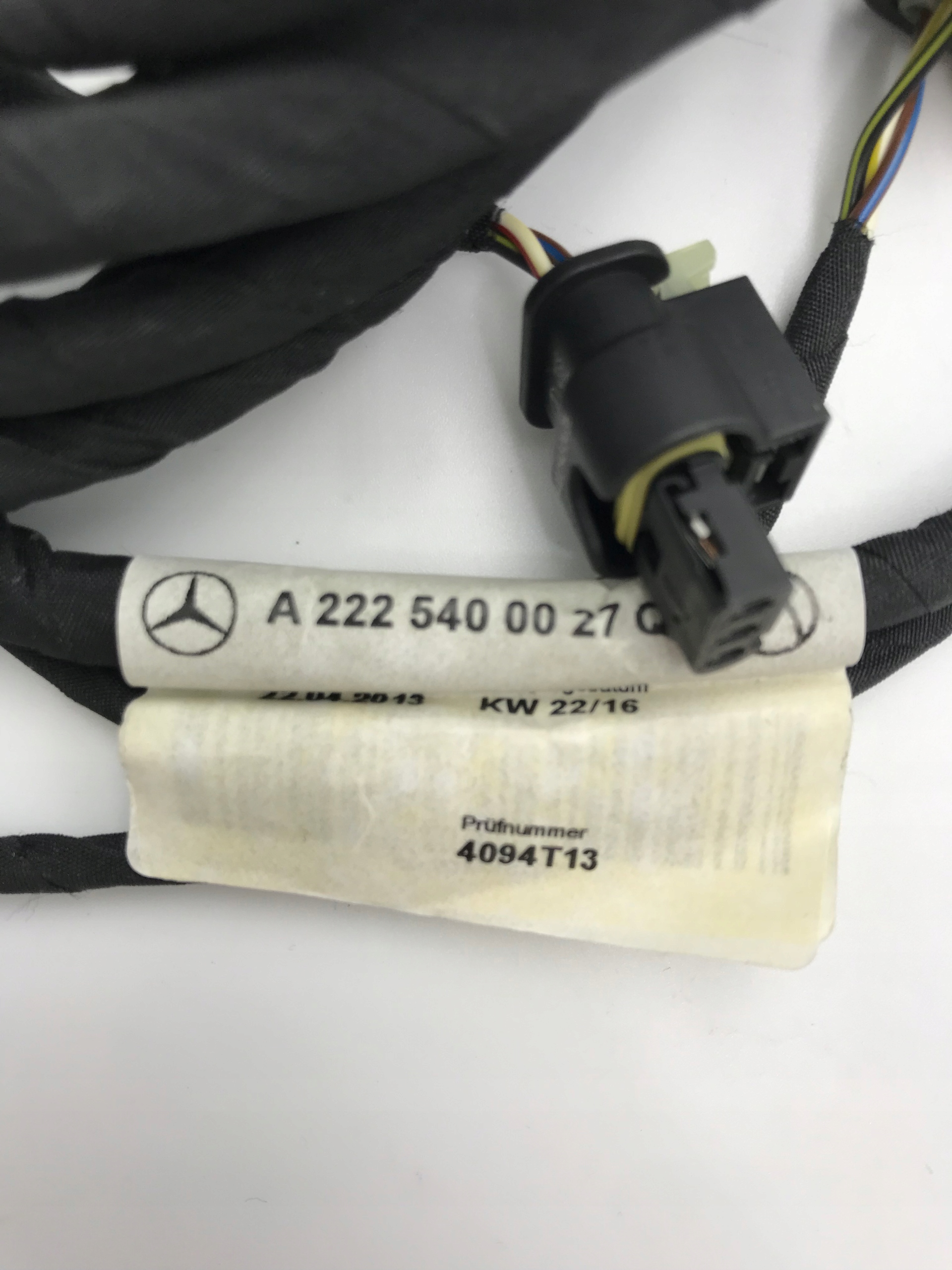 A2225400027 WIĄZKA KABEL PARKOWANIA PDC MERCEDES S-KLASA W222