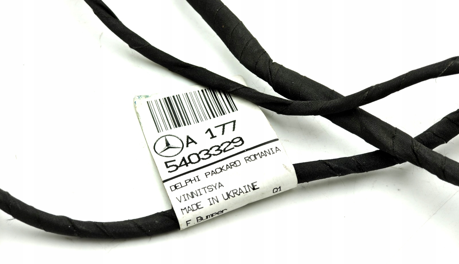 A1775403329 WIĄZKA KABEL CZUJNIKÓW PARKOWANIA PDC PRZÓD MERCEDES A-KLASA W177 V177 NOWY