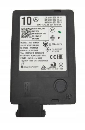 A.0009055510 radar Sensor Mercedes S-Klasa W222 C217 C222 A-Klasa W177 C238 W238 nowy